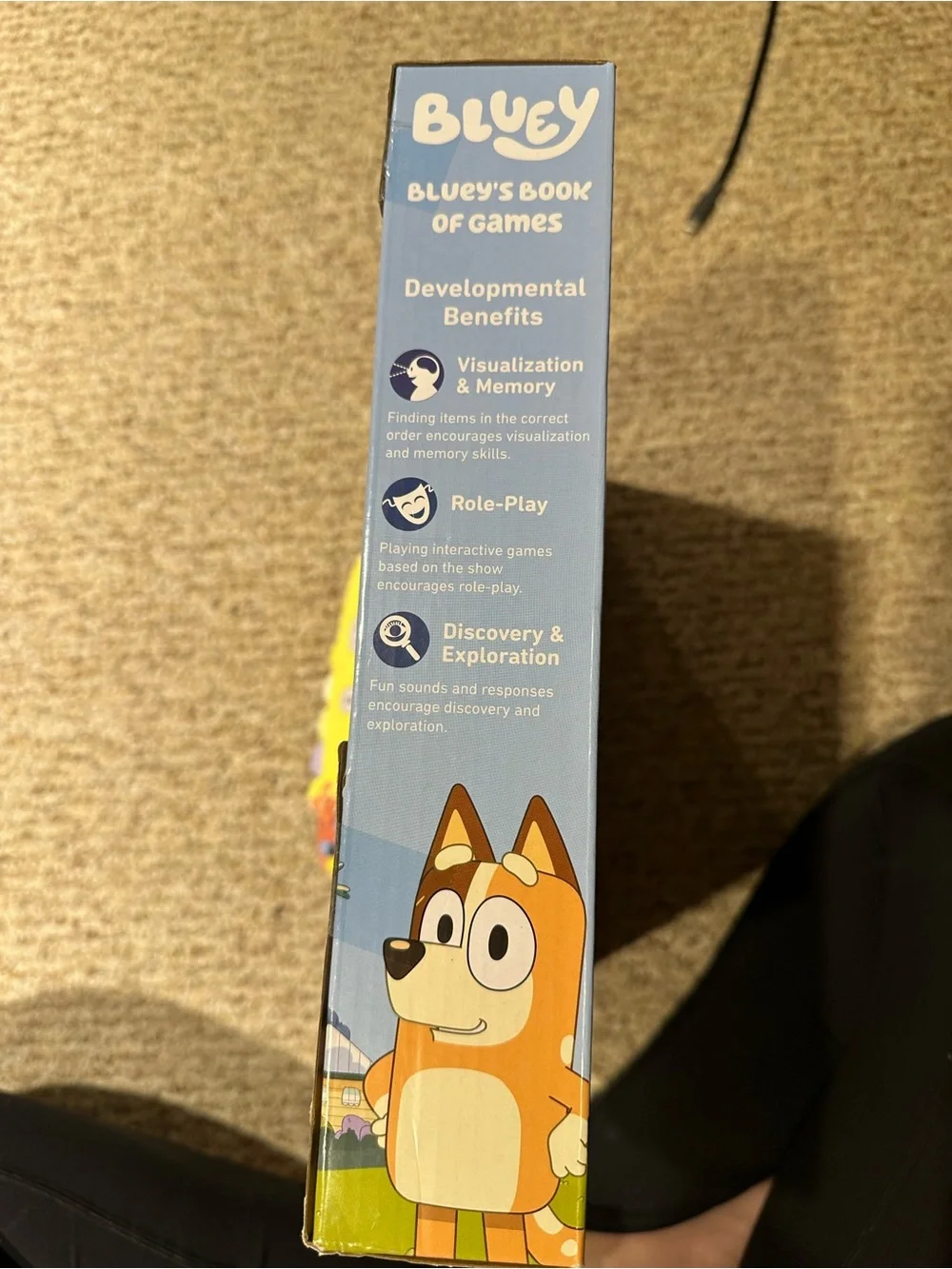 VTech Bluey’s Book of Games - Interactive Kids Activity Book